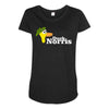 duck norris Maternity Scoop Neck T-shirt