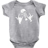 devil horns Baby Bodysuit