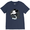 mickey mouse suicide V-Neck Tee