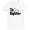 the dogfather dalmatian Ladies Fitted T-Shirt