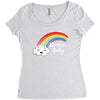 Rainbow Baby Women's Triblend Scoop T-shirt