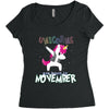 Born November Women's Triblend Scoop T-shirt
