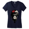lion Women's V-Neck T-Shirt