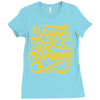 free &amp; brave Ladies Fitted T-Shirt