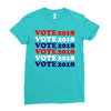 Vote 2018 Ladies Fitted T-Shirt