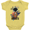 who loves bassets Baby Bodysuit