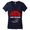parkinsons fighters Women's V-Neck T-Shirt