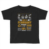 Born February Multitasking Problem Solving Tees Toddler T-shirt