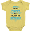 The Best Poppy Was Born In October Baby Onesie