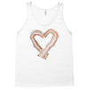 bacon heart Tank Top