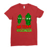 oh yeah kaleween Ladies Fitted T-Shirt