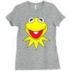kermit muppets uomo Ladies Fitted T-Shirt