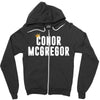 conor mcgregor crown Zipper Hoodie