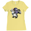 overwatch winston tee Ladies Fitted T-Shirt