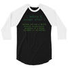 i before e grammar rule 3/4 Sleeve Shirt