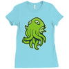 monsieur poulpe Ladies Fitted T-Shirt