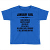 Super January Girl Toddler T-shirt