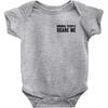 Normal People Scare Me Baby Bodysuit