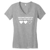 video games ruined my life funny Women's V-Neck T-Shirt