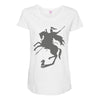 think big Maternity Scoop Neck T-shirt