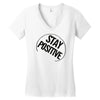 positive Women's V-Neck T-Shirt