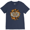 Astronaut Helmet Tiger Versace V-Neck Tee