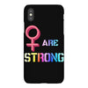 Women's March We are Strong iPhoneX