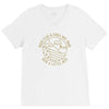 rock flag eagle national park V-Neck Tee
