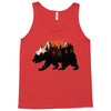 Bear Adventure With Rose Tank Top