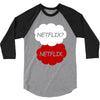 netflix netflix 3/4 Sleeve Shirt