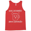 over caffeinated Tank Top