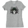 skull racer Ladies Fitted T-Shirt