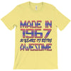made in 1967 50 years of being awesome T-Shirt