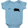 boar hunting Baby Bodysuit