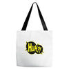 huh bang pow boom splat carto Tote Bags