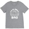 its all about atlanta basketball bro V-Neck Tee