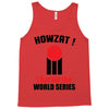HOWZAT I BAT FOR THE WORLD SERIES Tank Top