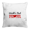 world  best mum Throw Pillow