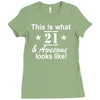 21st birthday Ladies Fitted T-Shirt