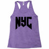 nyc new york city Racerback Tank