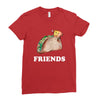 Best Friends Tacos Ladies Fitted T-Shirt