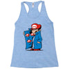 mario shroom dealer Racerback Tank