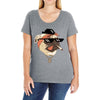 pug life Ladies Curvy T-Shirt