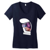 Astranout Helmet Women's V-Neck T-Shirt