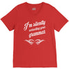i'm silently correcting your grammar V-Neck Tee
