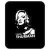 uma thurman Mousepad