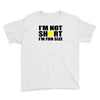 i'm not short, i'm fun size Youth Tee