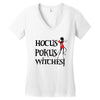 hokus pokus witches Women's V-Neck T-Shirt