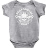 god forgives i don't Baby Onesie