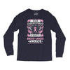 Never Underestimate The Strength Of A Breast Cancer Warrior Long Sleeve Shirts